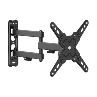 CABLETECH Zidni nosač za TV, 13"-43", nagibni i okretni